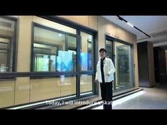 Janela de alumínio de casamento personalizado de qualidade superior, à prova de som, eficiente energéticamente e segura!