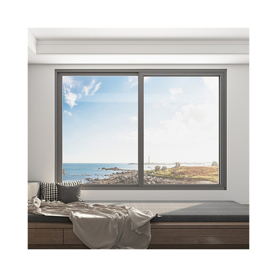 comprar Abertura horizontal Janela deslizante de alumínio de design moderno com vidro duplo de poupança de energia online manufacture