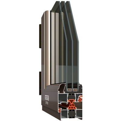 comprar Janela de vidro triplex de alumínio para casa de villas online manufacture