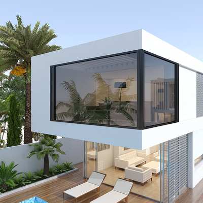 comprar 70S Coeficiente de isolamento térmico Vidro temperado Alumínio Casement Windows para villas online manufacture