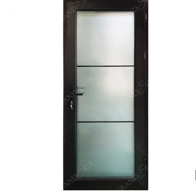 comprar Método de abertura de empurrão e puxão SKATE Standard Slim Luxury Black Color Villa House Alumínio Casement Glass Doors online manufacture