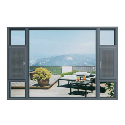 comprar Janela de revestimento de camada dupla com 5 27A 55 9A 5 12A 5 vidro e estanqueidade ao ar de nível 8 online manufacture