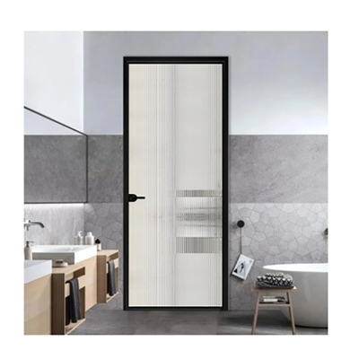 comprar Portas de vidro de alumínio de revestimento com atualização de vidro triplex online manufacture