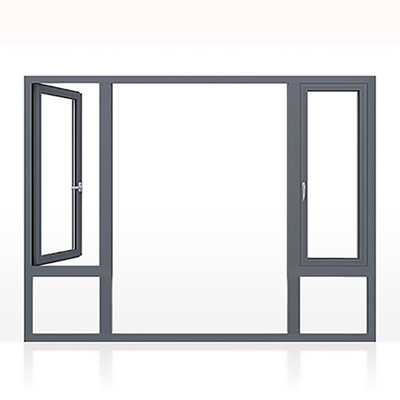 comprar 8-way Seal Hurricane Proof Produção padronizada Alumínio Casement Windows personalizado online manufacture