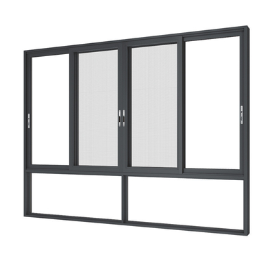 comprar Projeto Residencial de Design Americano Cozinha Deslizante de Alumínio Janela Função insonorizada online manufacture