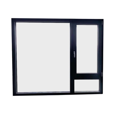 comprar Vidro Custom Black Broken Bridge Alumínio Casement Windows com tela dobrável na melhor das hipóteses online manufacture