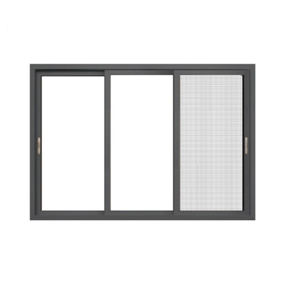 comprar Janela deslizante de alumínio passivo à prova d'água com resistência à pressão do vento nível 9 online manufacture