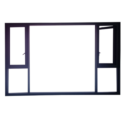 comprar Janela de revestimento de alumínio de ruptura térmica em design tradicional com estilo swing aberto online manufacture