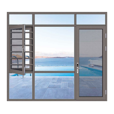 comprar Moderna alta tecnologia acessível impermeável triplo vidrado Casement House janelas online manufacture