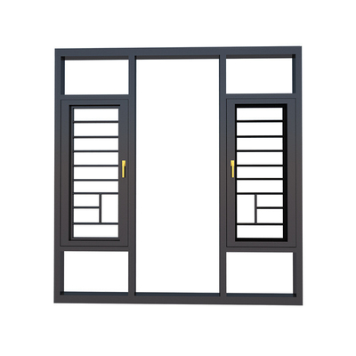 comprar Quarto de dormir Alumínio Preto Casement ponte quebrada Janela com e Nível 8 Airtightness online manufacture