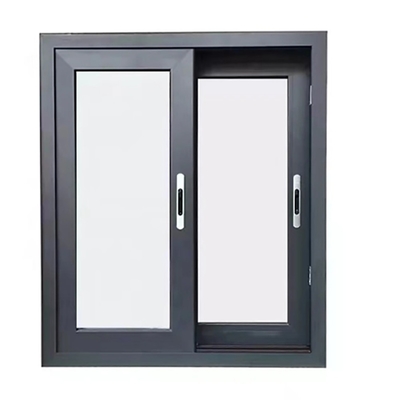 comprar Janela deslizante de vidro duplo temperado de liga de alumínio sob medida com espessura de parede de 2,2 mm online manufacture