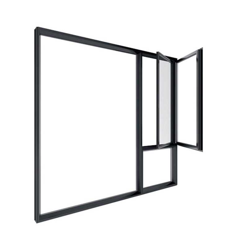 1.4mm Alumínio parede espessura ponte quebrada janelas para em design solto sem costura