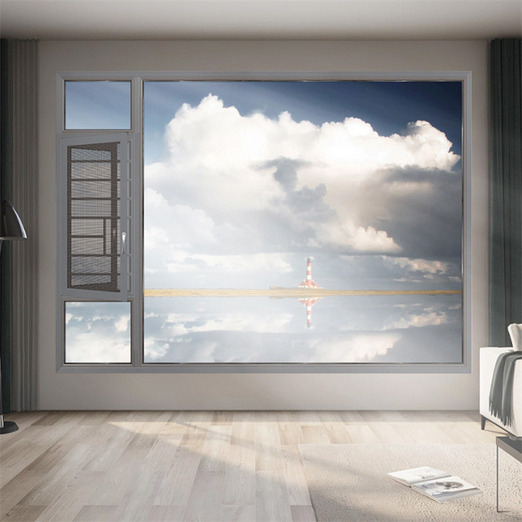 70S R D Design Luxury Villa Alumínio Tilt And Turn Window com Triplex Glass Upgrade