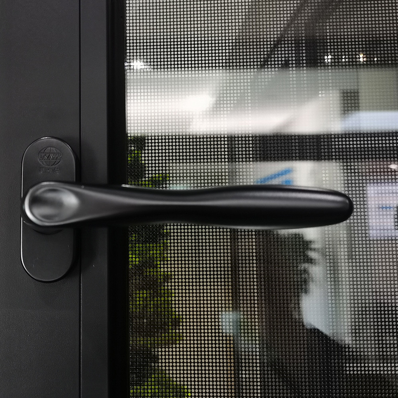 1.4mm espessura da parede de alumínio balança aberta janela francesa para requisitos de design personalizado