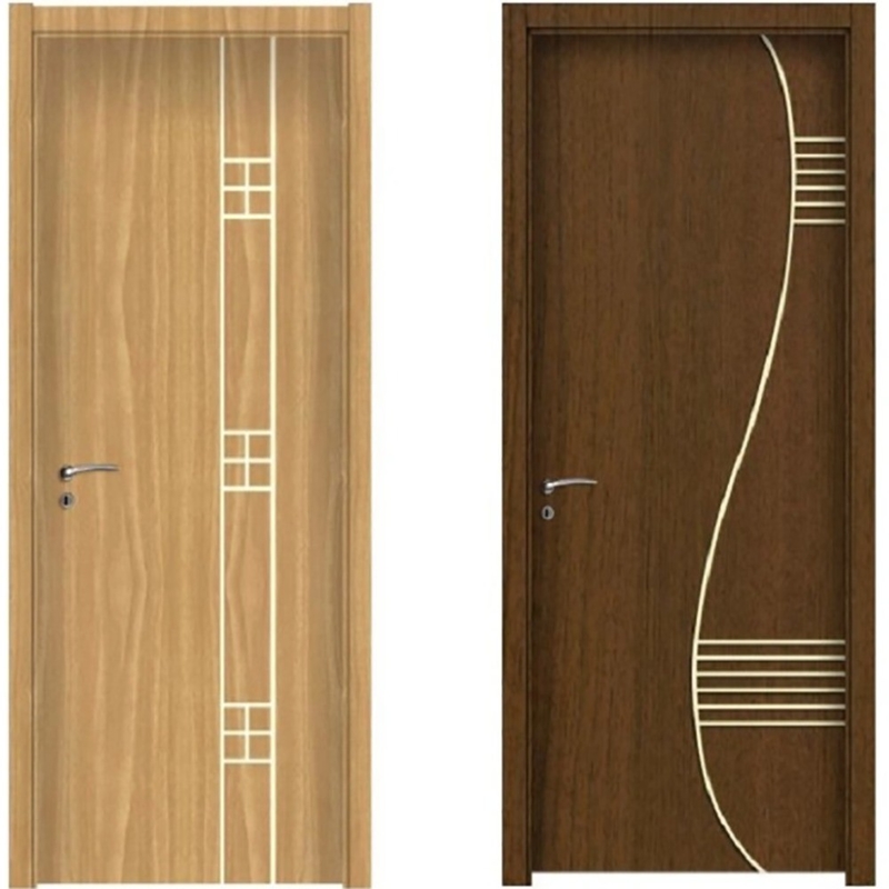 70mm Largura Últimos Desenhos Imagens Painel Sala Interior UPVC PVC Portas Casement