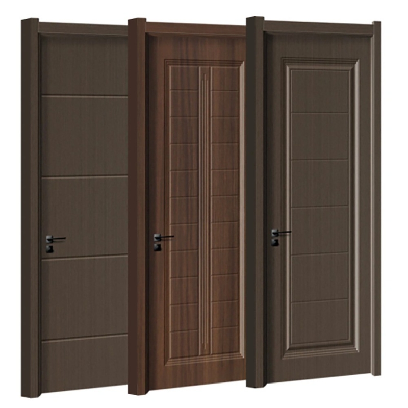 70mm Largura Últimos Desenhos Imagens Painel Sala Interior UPVC PVC Portas Casement