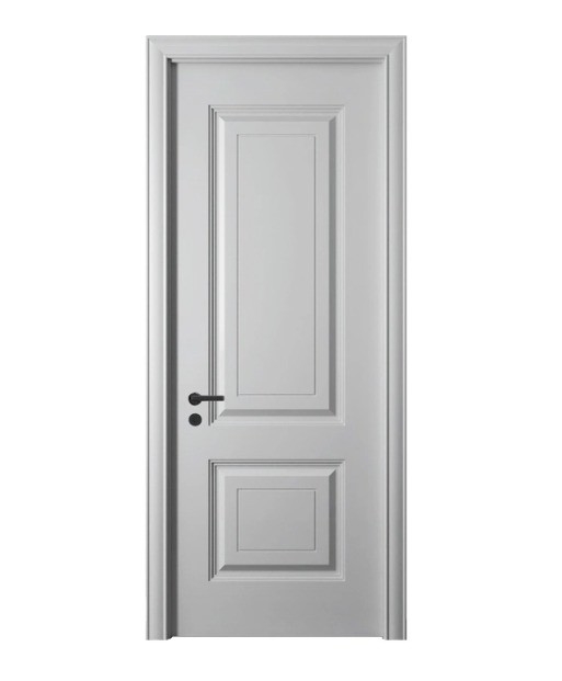 Portas de escritório modernas de PVC UPVC com função à prova de vento e padrão de abertura horizontal