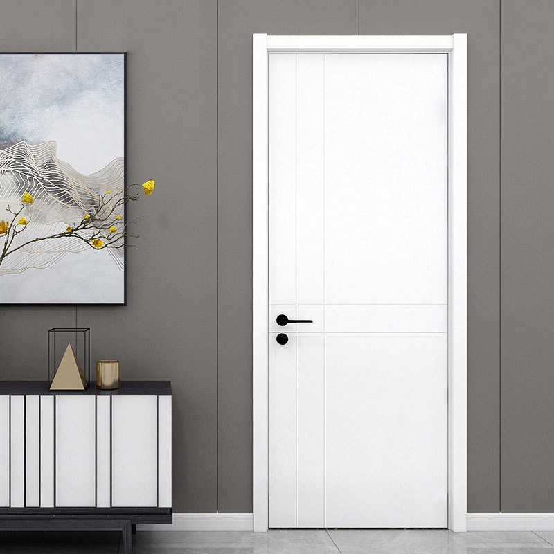 Portas de escritório modernas de PVC UPVC com função à prova de vento e padrão de abertura horizontal