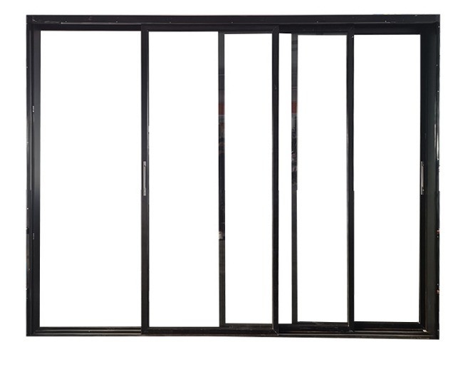 Minimalista design de alumínio resistente à água elevador e portas deslizantes para o mercado norte-americano