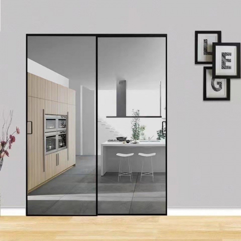 Minimalista design de alumínio resistente à água elevador e portas deslizantes para o mercado norte-americano