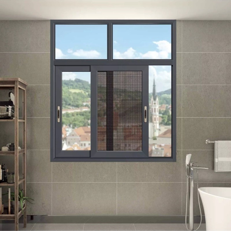 Equipa de design de fachada Serviço de design de renderização para janelas deslizantes de tipo cortina pendente