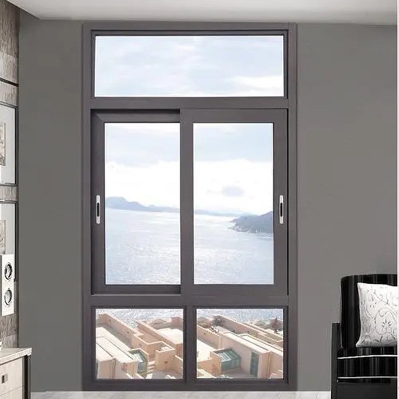 Moderno Design Airtightness Nível 8 Casa Alumínio Vidro Janela Deslizante a preços acessíveis