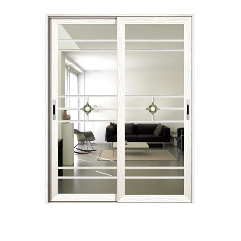 Portas deslizantes de vista clara para apartamentos de hotel Free Design padrão vidros duplos