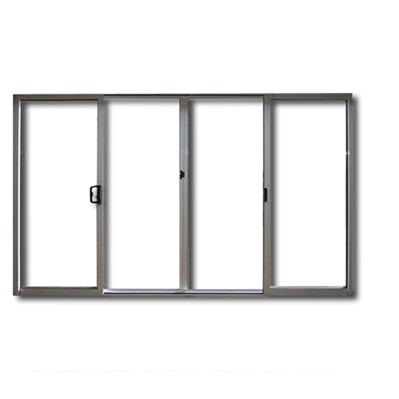 Portas de vidro de alumínio com espessura de parede de 1,4 mm