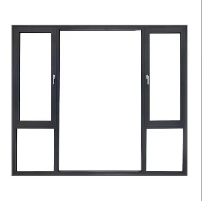 5 27A 55 9A 5 12A 5 Vidro Alumínio Casement Windows para desenvolvimento de produtos personalizados