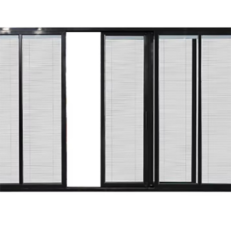 Chinese Design Style Skate Alumínio Thermal Break Bi-Fold Doors com 1.4mm espessura da parede