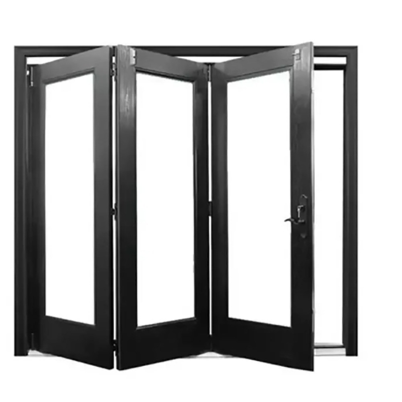 Pórtelas de Alumínio Bi-Fold com rompimento térmico e espessura de parede de alumínio de 1,4 mm