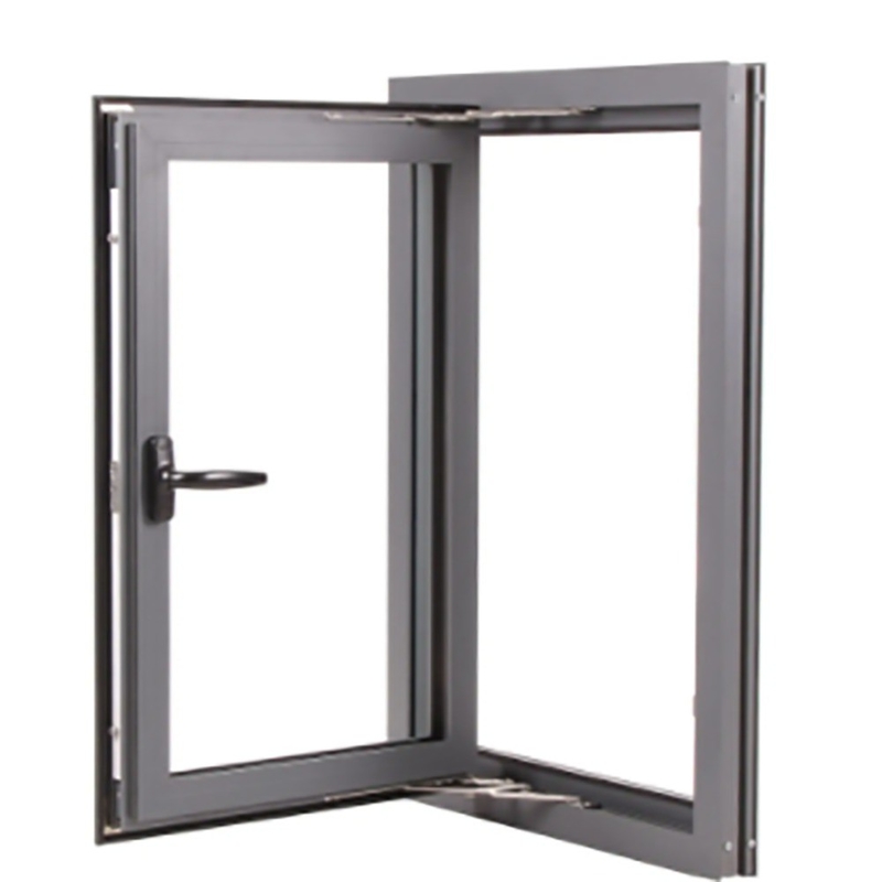 10 camadas de vedação Patinação exterior portas de revestimento térmico francês com moldura de alumínio