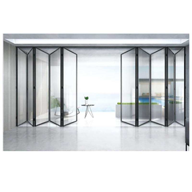 10 camadas de vedação Porta dobrável bi estilo moderno para necessidades de produção padronizadas