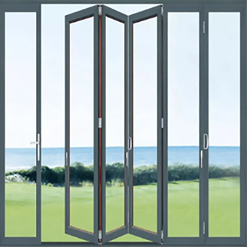 10 camadas de vedação Porta dobrável bi estilo moderno para necessidades de produção padronizadas