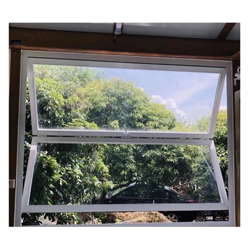 70mm Largura Alumínio Corpo de Ligação BI Janela dobrável com Design Moderno e Janela Deslizante
