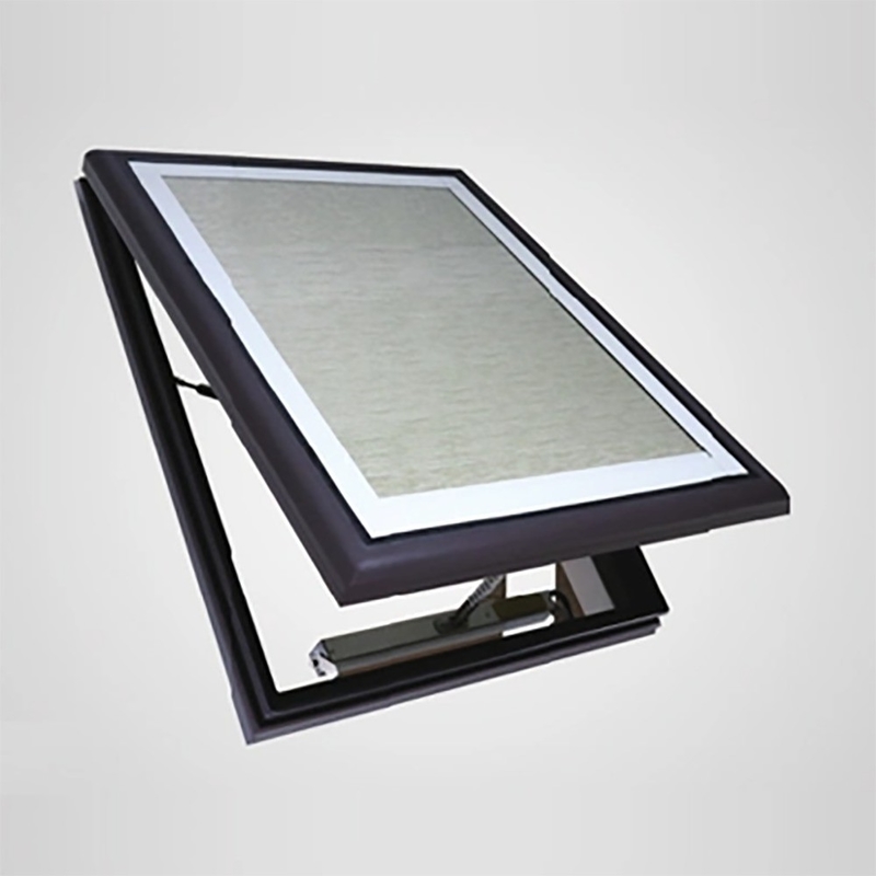 5 27A 55 9A 5 12A 5 Visor fixo de alumínio de vidro para resistência à pressão do vento de nível 9