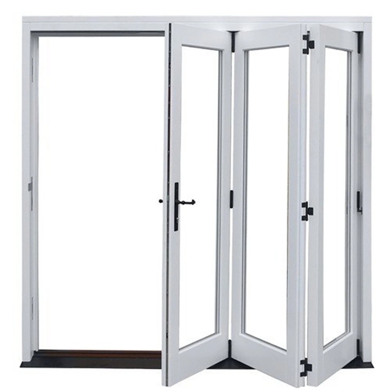 Moderno Design Plexible Screen Soundproof Glass Alumínio Bifold Windows Com valor ≤2.1 K