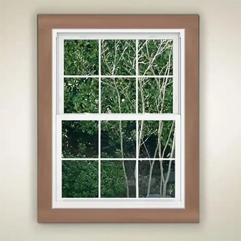 Vidro de alumínio Automático Vertical Sliding Double Hang Windows para tipo de cortina pendente