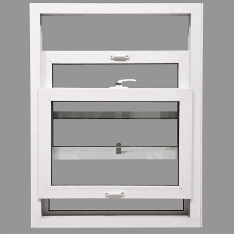 Vidro de alumínio Automático Vertical Sliding Double Hang Windows para tipo de cortina pendente