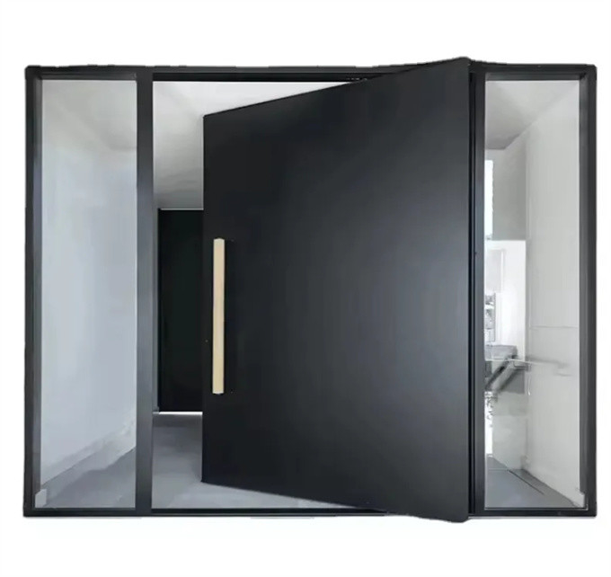 Portas Pivotantes de Patinação Fácil de Limpar e Manter Manutenção Sem Esforço E Design Elegante