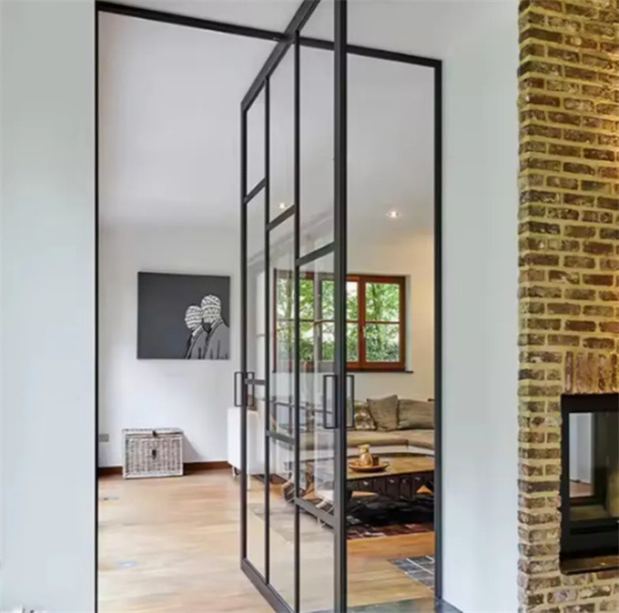 Portas Pivotantes de Patinação Fácil de Limpar e Manter Manutenção Sem Esforço E Design Elegante