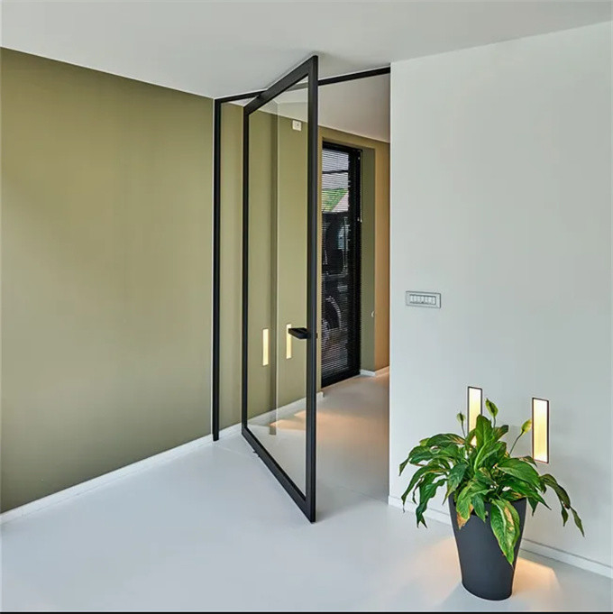 Portas pivotantes de design moderno Solução ideal para espaços residenciais e comerciais