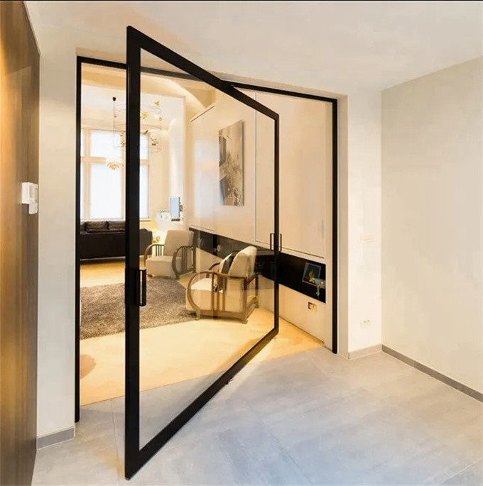 Portas pivotantes de design moderno Solução ideal para espaços residenciais e comerciais