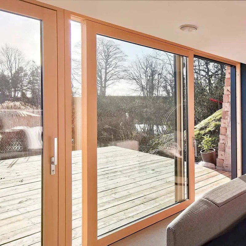 Portas impermeáveis elevadoras e deslizantes de alumínio elegantes e personalizáveis para casas e escritórios