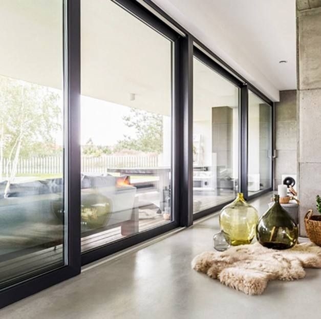 Portas impermeáveis elevadoras e deslizantes de alumínio elegantes e personalizáveis para casas e escritórios