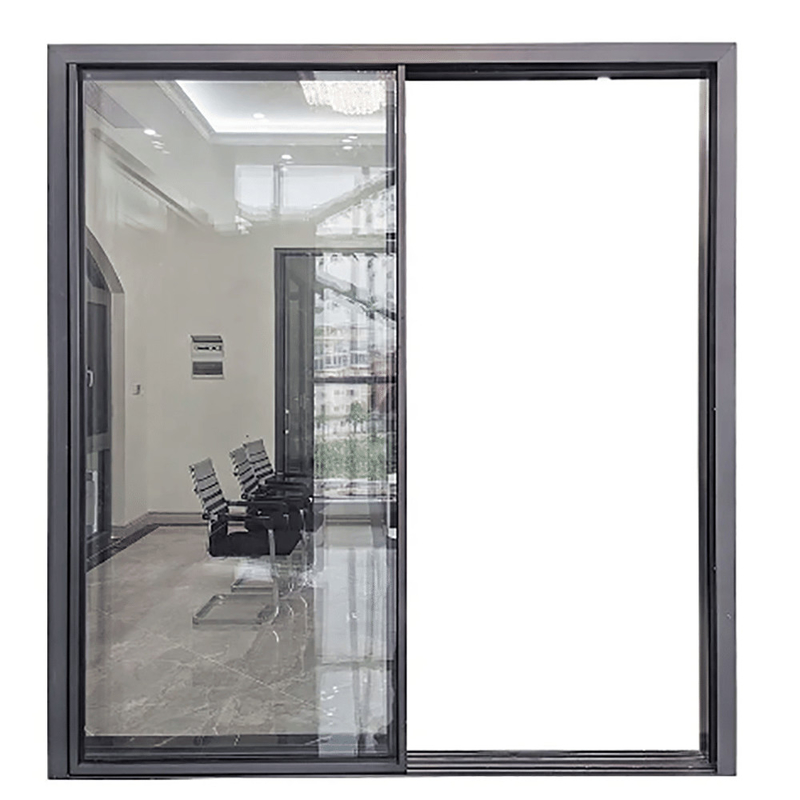 Portas deslizantes de liga de alumínio personalizáveis de design moderno com isolamento térmico de 1,1W/ ((m2·K)