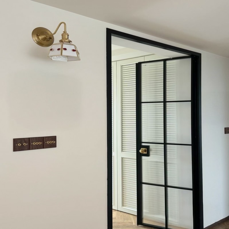 Moderno Design Alta Qualidade Alumínio Casement Porta Impermeável para Portas Distribuidores