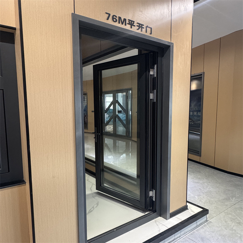 Moderno Design Alta Qualidade Alumínio Casement Porta Impermeável para Portas Distribuidores