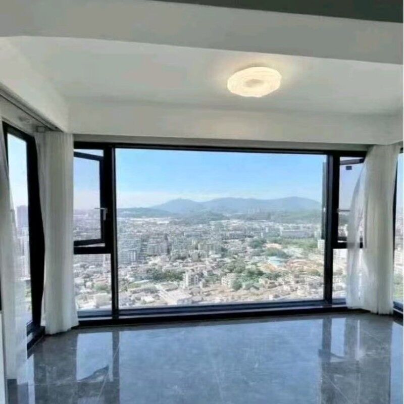 Janela de Batente de Alumínio de Alto Desempenho com Nível de Isolamento Térmico de Fator U de 0,26, Estanqueidade ao Ar Nível 8 e Estanqueidade à Água Nível 6