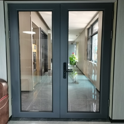 Últimas portas de alumínio com isolamento acústico de 35 dB